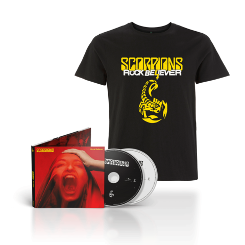 Rock Believer von Scorpions - Ltd. Deluxe 2CD + Scorpions Shirt jetzt im Scorpions Store