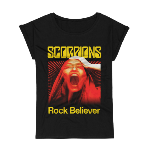 Rock Believer by Scorpions - Girlie Shirt - shop now at Scorpions store