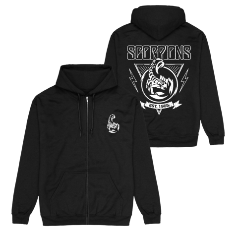 Est 1965 by Scorpions - Hooded jacket - shop now at Scorpions store