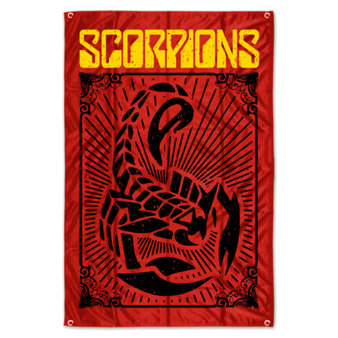 Scorpions by Scorpions - Flag - shop now at Scorpions store