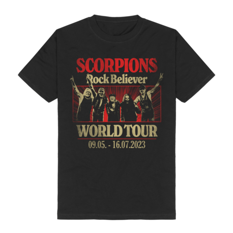 World Tour 2023 Photo by Scorpions - T-Shirt - shop now at Scorpions store