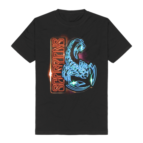 Neon Sign by Scorpions - T-Shirt - shop now at Scorpions store