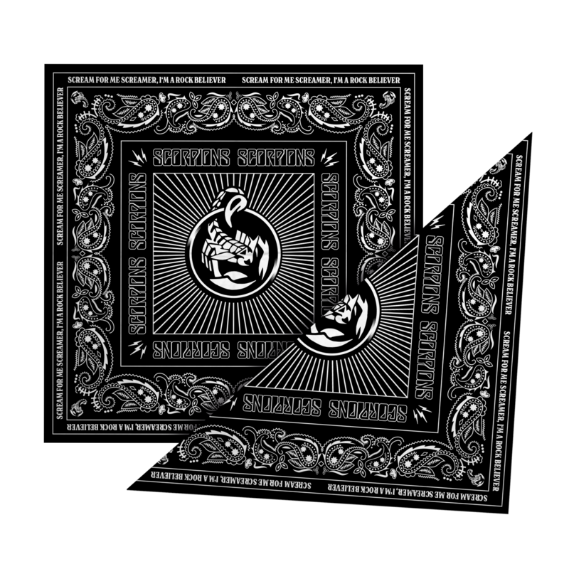 Rock Believer by Scorpions - Bandana - shop now at Scorpions store