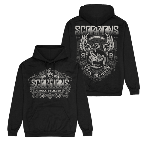 Rock Believer Ornaments by Scorpions - Hoodie - shop now at Scorpions store